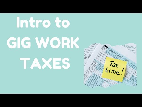 An Introduction to Taxes as a Gig Worker (NOT Tax Advice)