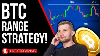 How To Effectively Trade The Bitcoin Range! | Crypto Range Trading Strategy!