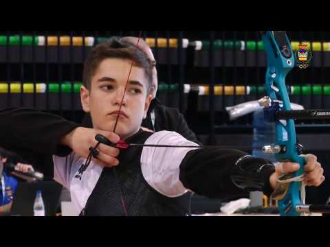 LANGREO FEB'18 – FINAL RECURVO M14 HOMBRES - CAMPEONATO ESPAÑA CADETES y MENORES 14 AÑOS SALA 2018