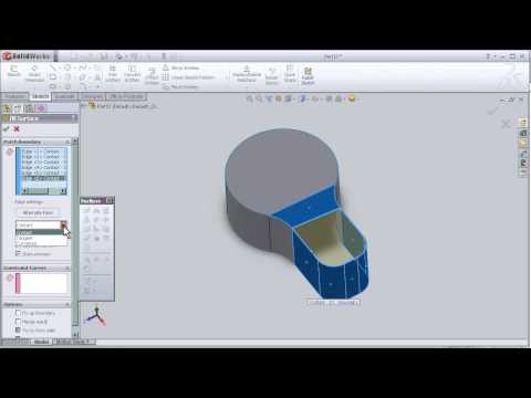 Solidworks Filled Surface