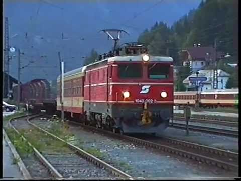 Tauernbahn Spittal Millstättersee - Mallnitz Tauerntunnel Teil 2