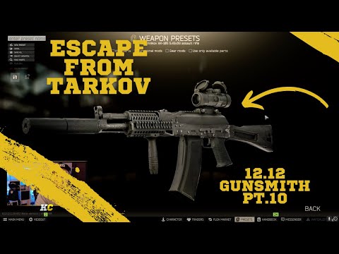 Gunsmith - Part 10 Escape from Tarkov Büchsenmacher Quest 12.12 Tutorial Guide deutsch King_ChiefTV