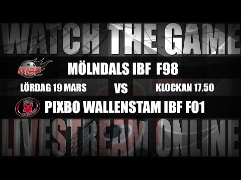 F-Mix: Mölndals IBF F98 - Pixbo Wallenstam IBF F01 Röd