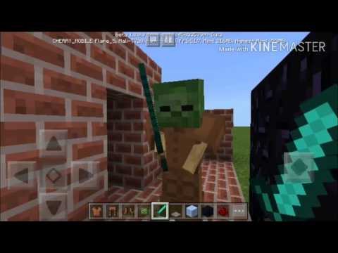 BOYSWARS GAMING - Armor stand scare people in Minecraft pe/redstone