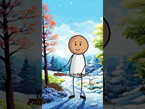 Real friends never disappear! Even if you do this! They will just laugh and pee on you!M&M joke #146