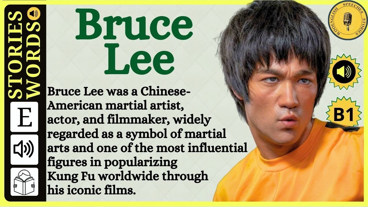 Bruce Lee || Learn English Through Story || Graded Reader |English Listening Practi