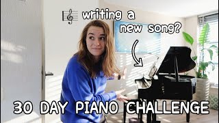30-Day Piano Challenge: Full Transcript & Summary