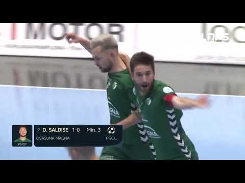 Gol Dani Saldise (1-0) Osasuna Magna - Jaén Paraíso Interior. J13, 1Div. LNFS