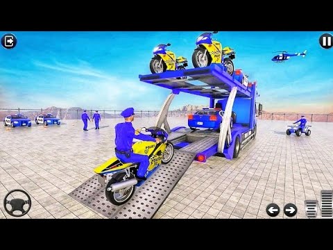 Police Bike Transport Truck ৷ Part 01 ৷ Android Gameplay । New Game 2020 । Android Game