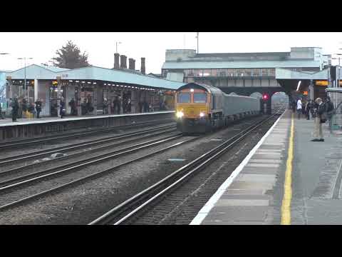 (HD) Kent Rail action - Late October 2016 featuring new HOBC delivery