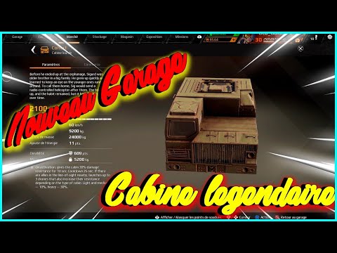 CROSSOUT FR , NOUVEAU GARAGE GRATUIT ET CABINE LÉGENDAIRE + OBJET PASSE DE COMBAT DOOMSDAY