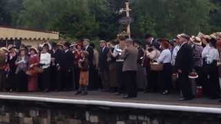 preview picture of video 'ramsbottom train station 20 07 2014'