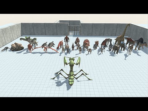 NEW UPDATE Giant Praying Mantis VS Every Strong Units - Animal Revolt Battle Simulator