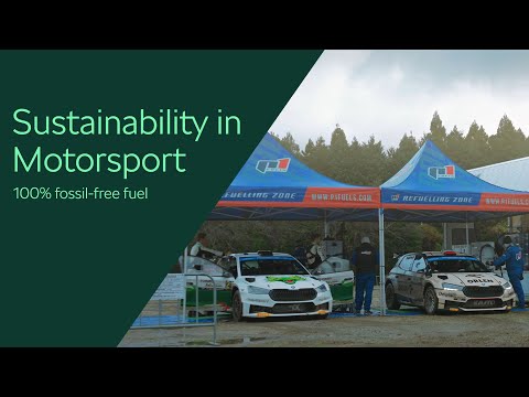 Sustainable motorsport solutions: 100% fossil-free fuel