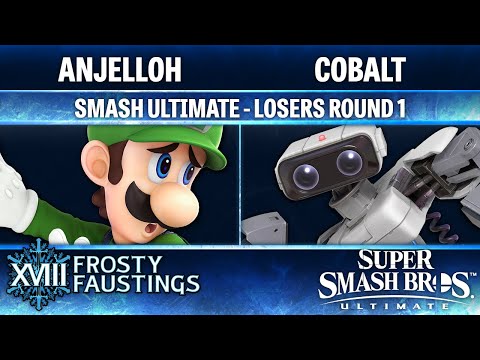 Frosty Faustings XVIII LOSERS ROUND 1 - ANJELLOH (Luigi) vs Cobalt (ROB) - Smash Ultimate