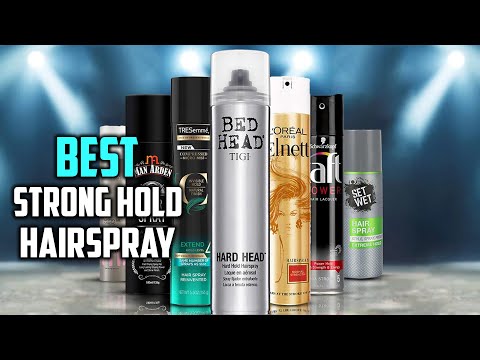 Top 5 Best Strong Hold Hairspray for Curly Hair/Fine...