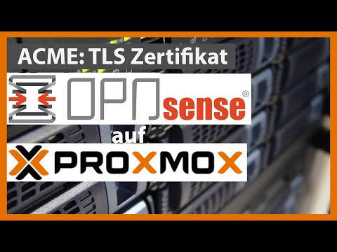 OpnSense: TLS Certificate via ACME.sh [Hetzner Server]