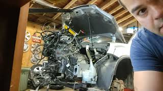 Engine install 2011 GMC Acadia Part 2