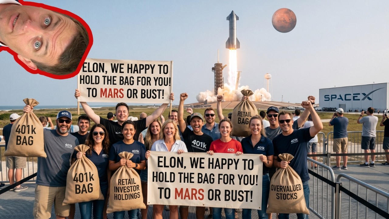 Big IPOs Like Spacex Play The Passive Mindless Game To Perfection!!!