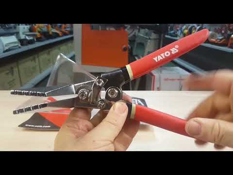 Щипцы YATO для формирования профилей 210 мм, 150x35 мм (YT-5142) Щипцы YATO для формирования профилей 210 мм, 150x35 мм (YT-5142)