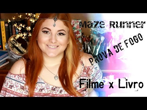 Comparação Maze Runner: Prova de Fogo Livro x Filme