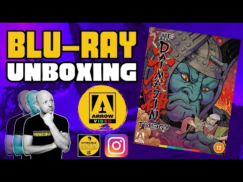 THE DAIMAJIN TRILOGY - Arrow Video Blu-ray Unboxing & Review