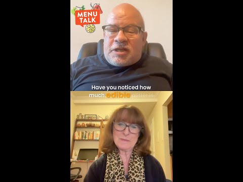 Menu Talk: Edible glitter, tainted onions and the evolution of American sushi