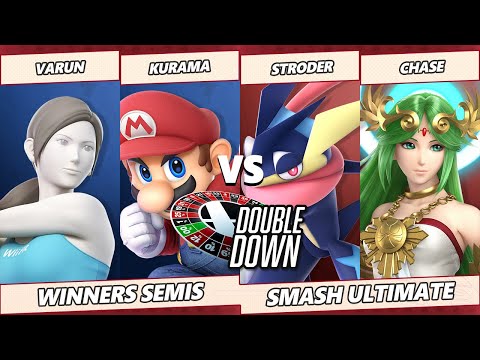 Double Down 2022 Winners Semis - varun & Kurama Vs. Stroder & Chase - SSBU Smash Ultimate Tournament