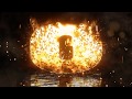 5 To 0 COUNTDOWN TIMER V 642 Fire Timer With Sound Effects Voice 4k