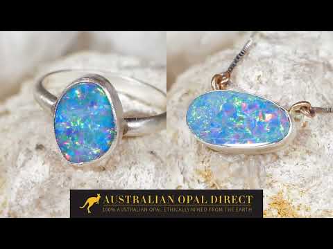Conjuntos de joias de opala australiana - Australian Opal Direct | Envio mundial