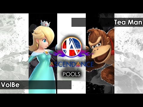 Smash 4: VolBe (Rosalina) V Tea Man (Donkey Kong) - Ascendance 45 Tournament SSB4