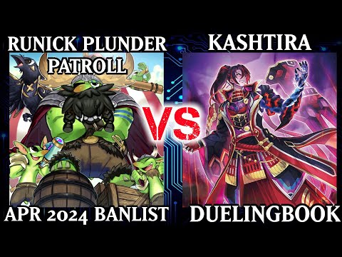 Runick Plunder Patroll vs Kashtira | Dueling Book