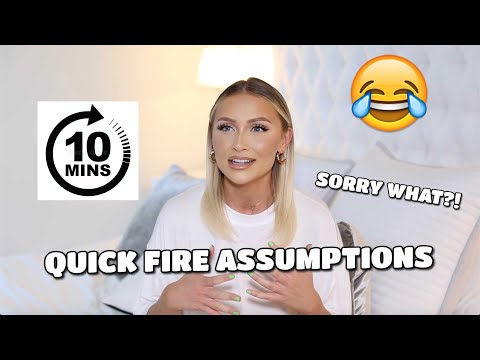 QUICK FIRE ASSUMPTIONS