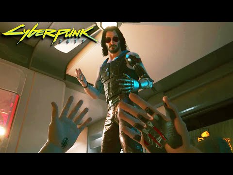 CYBERPUNK 2077 - V meets Johnny Silverhand