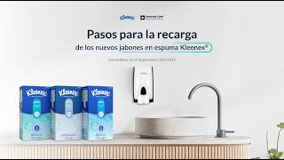 Video de Kleenex® Jabón en espuma 1000ml