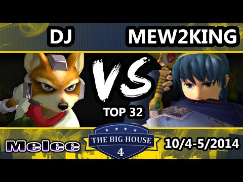 The Big House 4 - Mew2King (Marth) Vs. DJ Nintendo (Fox) - Winners Round 1 - SSBM