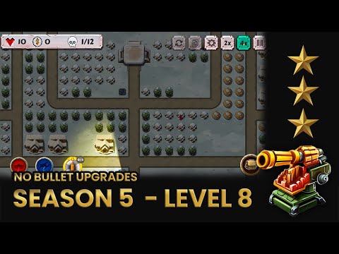 Battle Strategy: Tower Defense - Season 5 Level 08 Walkthrough