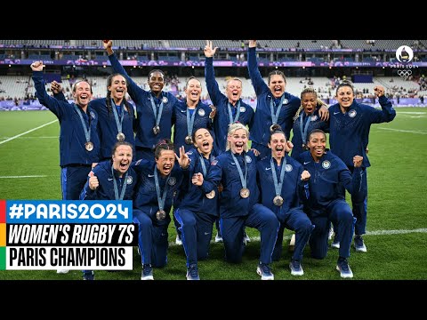 USA Take Bronze in women's Rugby 7s🏉 | Paris Champions