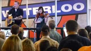 JASON ISBELL with AMANDA SHIRES &quot;Traveling Alone&quot; 8-18-13