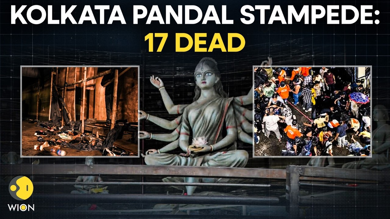 Kolkata Durga Puja Stampede LIVE: 17 Dead, 25 Injured; PM Modi Announces ₹2 Lakh Aid | WION
