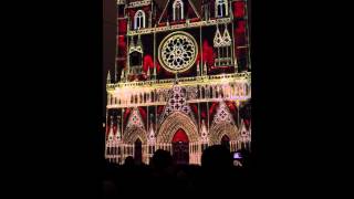 preview picture of video 'Illumination Lyon 2012 Cathédrale St Jean'