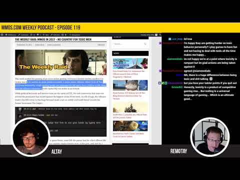 MMOs.com Podcast - Episode 119: Toxicity, Black Desert, PUBG, & More