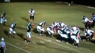 preview picture of video 'West sabine football hit'