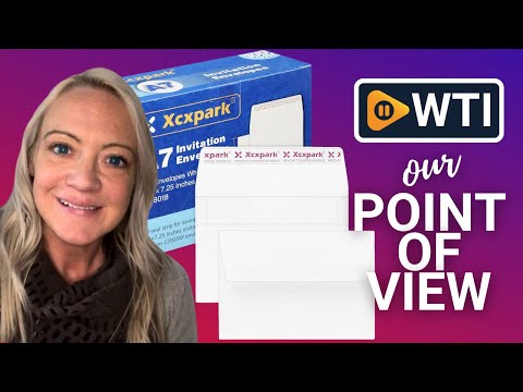 Xxcxpark 100 Qty Printable A7 Invitation Envelopes - WTI product video review