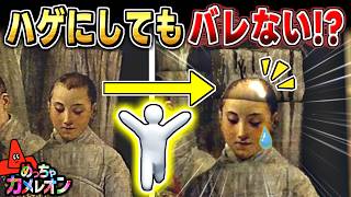 【めっちゃカメレオン】少年の頭に擬態してハゲさせちゃった爆笑かくれんぼ回