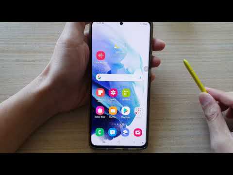 Galaxy S21/Ultra/Plus: How to Enable/Disable Samsung Notes Easy Writing Pad to Neatly Align Text