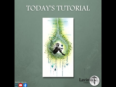 Quinn on a Swing - A Lavinia Stamps Tutorial