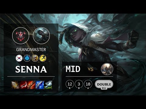 Senna Mid vs Pantheon - KR Grandmaster Patch 10.3