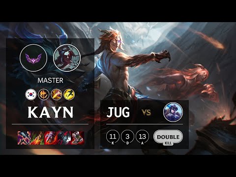 Kayn Jungle vs Sejuani - KR Master Patch 12.5