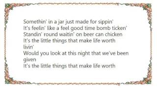 Kenny Chesney - Beer Can Chicken Lyrics